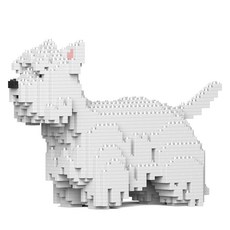 JEKCA 西高地白㹴犬積木 S, 混合色