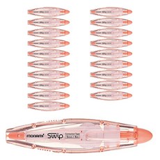 monAmi 按壓式修正帶 SWIP, 珊瑚色, 20個