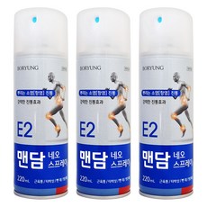 보령메디앙스 맨담 네오스프레이 파스 220ml, 3개, 1개입
