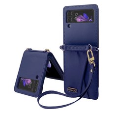 하이온 카드 수납가죽 스트랩 휴대폰 케이스