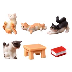 World Clean 貓咪的日常 6件組 2, 混合顏色