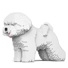 JEKCA 站姿比熊犬積木 S, 混色