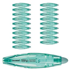 monAmi 按壓式修正帶 SWIP, 薄荷綠, 20個