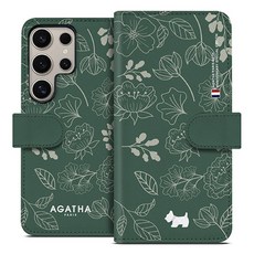 아가타 안티스키밍 가죽 다이어리 휴대폰 케이스