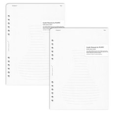 PLEPIC Up-Down 備忘錄補充內頁 Ambient Base, 2個, 20入