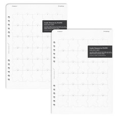 PLEPIC Up-Down 留言便條紙補充內頁 標準 30天挑戰, 2個, 20入