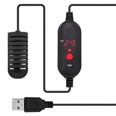 Canhu Aquarium 迷你圓形保護蓋加熱器 10W CA-10M, 1個
