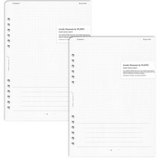 PLEPIC 上翻式便條紙補充內頁 Ambient Book Essay, 2個, 20入