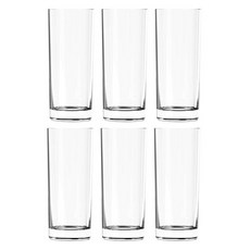 오션글라스 FYN 파인림 롱 드링크잔 460ml, 투명, 6개