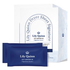 LilyQuinn 優質烘乾機織物柔軟劑片標誌產品, 2個, 40入