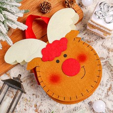 Homeflow 充滿聖誕氣氛的聖誕籃子裝飾品, 1個, 魯道夫