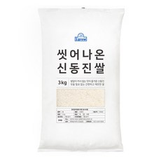 엘그로 씻어나온 신동진 쌀 상등급, 3kg, 1개