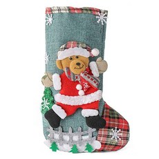 Homeflow 聖誕氛圍滿滿 聖誕禮物袋, 小熊, 1個