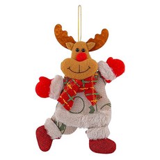 Home Flow 充滿聖誕氛圍的人偶樹裝飾品, 魯道夫, 1個