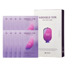LEADERS 麗得姿 緊緻護理面膜 WRINKLE-TOX skin clinic mask, 10片, 1盒