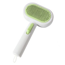 파스텔펫 반려동물 원터치 브러쉬 털제거기, 그린, 1개