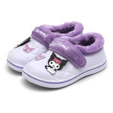 三麗鷗兒童酷洛米Roha保暖室內拖鞋