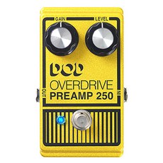 Dod Overdrive Preamp 250 失真 增益 吉他貝斯 效果器, 1個