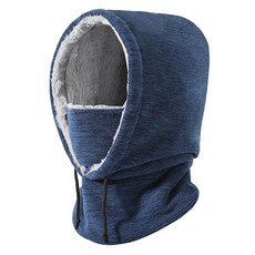 Lovroco 保暖刷毛連帽高爾夫頸圍頭套, 1個, 海軍藍