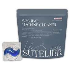 Soutelier 高濃縮優質膠囊洗衣槽清潔劑 夢想擁抱香 10入, 1個, 110g