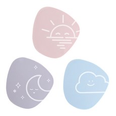 SONAK SONAK 手拿鏡3件組, 粉色，紫色，天空藍, 1組