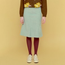 마가린핑거스 여성용 코듀로이 머메이드 면 스커트