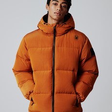 SPYDER 中性款尼龍連帽羽絨外套