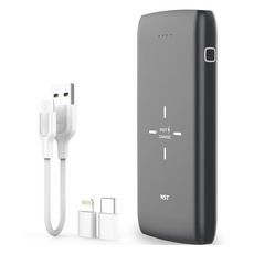 아이히트코리아 슬림 고속 무선충전 보조배터리 10000mAh, ADP01A, 혼합색상