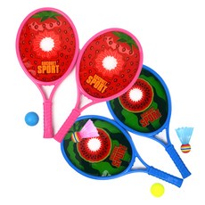 Kiditem KY I&D 砰砰運動球拍 2入 + 球 2入 套組, 2套, 隨機出貨