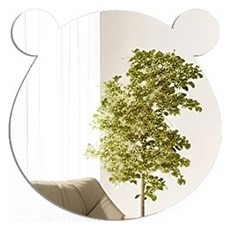 KEYMING 可愛黏貼式壓克力鏡, 小熊