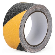 뉴비아 미끄럼방지 테이프 5cm x 5m, 블랙 옐로우, 1개