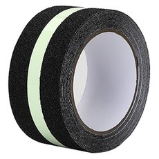 NUVIA 防滑膠帶 5cm x 5m, 黑色螢光, 1個