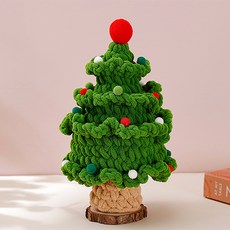 Homeflow 羊毛聖誕樹禮物裝飾擺飾 紅球, 綠色, 1個