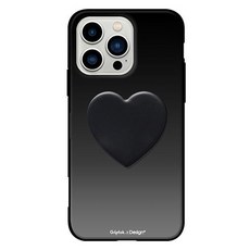 그립톡 그라데이션 하트 마카롱 마그네틱 도어범퍼 휴대폰 케이스