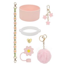 Eumes 史丹利保溫杯裝飾鍊條組, 1套, 淺粉色