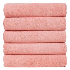 COTTON CLOUD 頂級飯店毛巾 170g 40支精梳棉, 牛奶粉, 5個