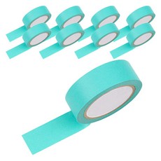 Graedada 彩色膠帶 45mm x 15 mm x 10m, 9個, 天藍色