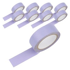 그래다다 컬러 테이프 45mm x 15 mm x 10m, 퍼플, 9개