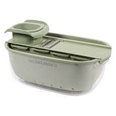 UNIQUE HOUSE HOME DECO 4合1萬能刨絲器多功能切片器組合, 1套, 混合顏色