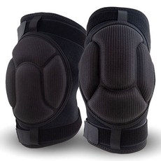 緩衝防衝擊護膝 運動保護帶 2入, 黑色, 1個