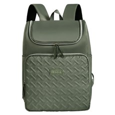 Ez2mk G10 露營 野餐 外帶 保溫 保冷 後背包, 17L, 綠色