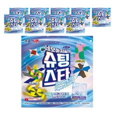 종이나라 네모아저씨 슈팅스타 종이접기 45매, 10개, 24색
