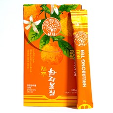 Jeju Daha 濟州漢拏峰柑橘醬條, 25g, 15入, 1個