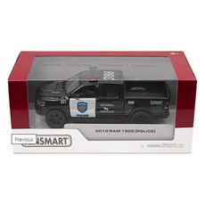 KiNSMAR 2019 道奇 Ram 1500 警車壓鑄模型車 KT5413P, 黑色