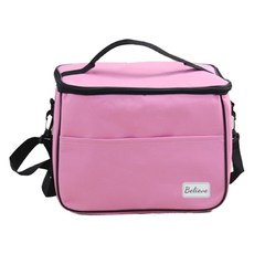 Allode Vivid大型可背保冰袋 29*22.5*20cm, 13.5L, NO 03 粉紅色