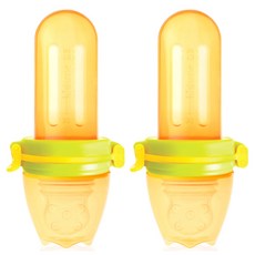 kidsme 自斷奶果汁網, 綠色, 2個