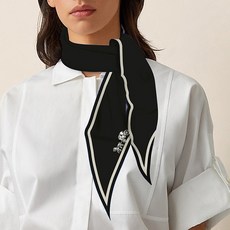 아뗄릭 프리엘 스카프 + 큐빅 스카프링 B 세트 04970