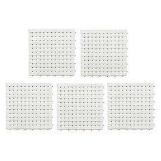 PEONIST 浴室磁磚地墊 30 x 30 cm, 5個, 白色