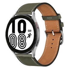 심플리로어 싱글 레더 스트랩, 카키 가전디지털/스마트워치/밴드 반품 최저가 9,030원