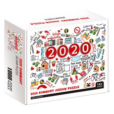 J&K 有助於提升專注力的背景圖片拼圖, 1000件, 1個, 4
